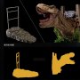 Jurassic World-Dominion: Tyrannosaurus Rex Wall Mounted With Display Stand