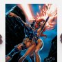 Uncanny X-Men Cyclops And Jean Grey Art Print (J. Scott Campbell)