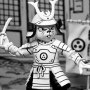 Usagi Yojimbo Samurai Black & White