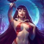 Vampirella: Vampirella Art Print (Sun Khamunaki)