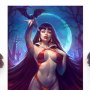 Vampirella Art Print (Sun Khamunaki)