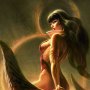 Vampirella The Bloodletting Art Print (Fabian Schlaga)