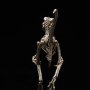 Velociraptor Skeleton Bronze