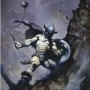 Frank Frazetta: Warrior With Ball And Chain Art Print (Frank Frazetta)