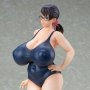 Queen's Blade Beautiful Fighters: Weapon Seller Cattleya Navy Swimsuit