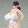 Queen's Blade Beautiful Fighters: Weapon Seller Cattleya White Swimsuit