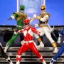 White Ranger Battle Diorama