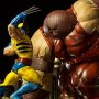Wolverine Vs. Juggernaut Battle Diorama (Iron Studios)