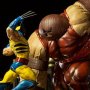 Wolverine Vs. Juggernaut Battle Diorama