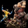 Marvel: Wolverine Vs. Juggernaut Battle Diorama (HEO)