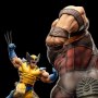 Wolverine Vs. Juggernaut Battle Diorama (HEO)