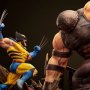 Wolverine Vs. Juggernaut Battle Diorama (HEO)