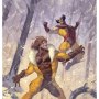 Marvel: Wolverine Vs. Sabretooth Art Print (Julian Totino Tedesco)