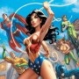 DC Comics: Wonder Woman #750 B Hall Of Justice Art print (J. Scott Campbell)