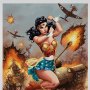 Wonder Woman #750 WWII Art Print (J. Scott Campbell)