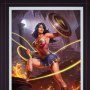 Wonder Woman Art Print (Alex Pascenko and Ian MacDonald)