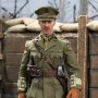 WW1 British Officer Colonel Mackenzie & War Desk Diorama Set