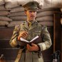 WW1 British Officer Colonel Mackenzie & War Desk Diorama Set