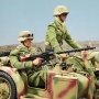 Zündapp KS750 Motorcycle With Sidecar Camo