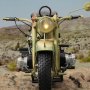 Zündapp KS750 Motorcycle With Sidecar Camo
