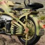 Zündapp KS750 Motorcycle With Sidecar Camo