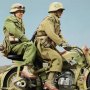 Zündapp KS750 Motorcycle With Sidecar Camo