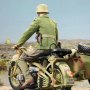 Zündapp KS750 Motorcycle With Sidecar Camo