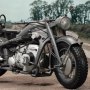 Zündapp KS750 Motorcycle With Sidecar Grey