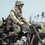 Zündapp KS750 Motorcycle With Sidecar Grey