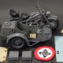 Zündapp KS750 Motorcycle With Sidecar Grey