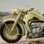 Zündapp KS750 Motorcycle With Sidecar Sand