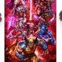 X-Men Vs. Magneto Art Print (Ian MacDonald)
