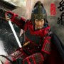 Yue Fei With Horse And Flag