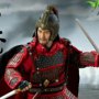 Yue Fei With Horse And Flag