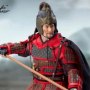 Yue Fei With Horse And Flag